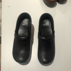 Navy Dansko Clogs